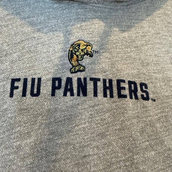 PINK Victoria’s Secret Gray FIU Panthers Women's Hoodie - Picture 2 of 6